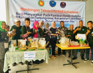 Bimbingan Teknis Life Skill Vokasional Bagi Masyarakat Pada Kawasan Rawan Narkoba Di Provinsi Kepulauan Riau