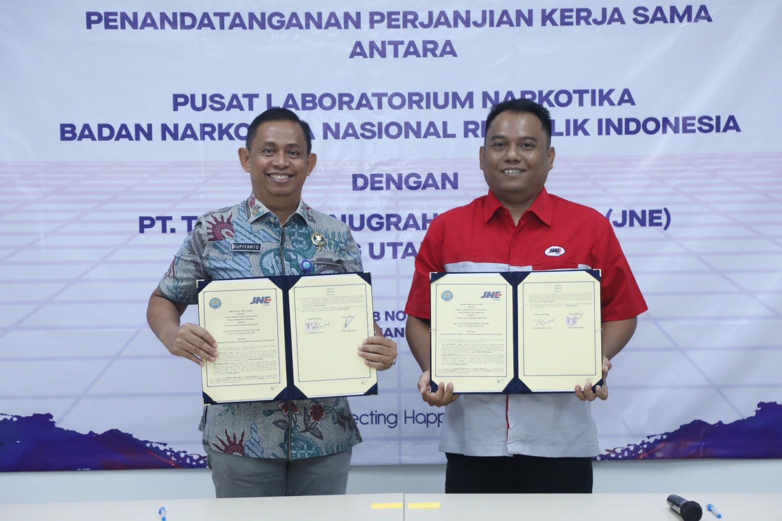 PERJANJIAN KERJA SAMA DIPERBARUI: BNN PASTIKAN DISTRIBUSI OUP MENGANDUNG NARKOTIKA TETAP TERKENDALI